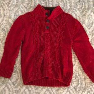 Kids red sweater